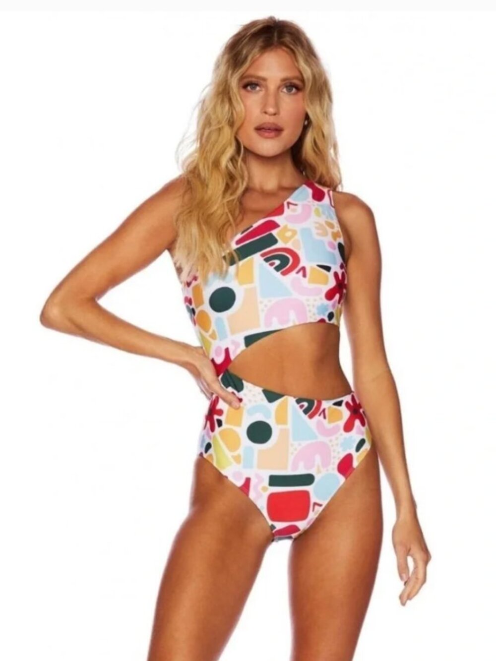 NWT Beach Riot Cut-Out One Piece